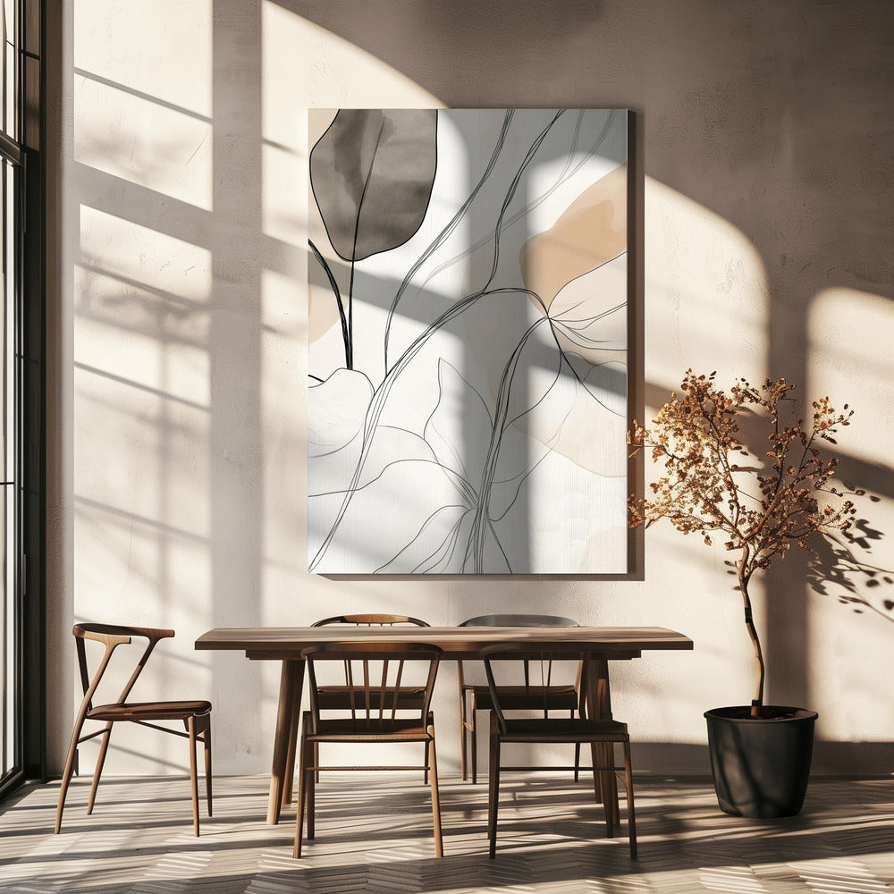 2 Ethereal Flora Set A1 | Canvas