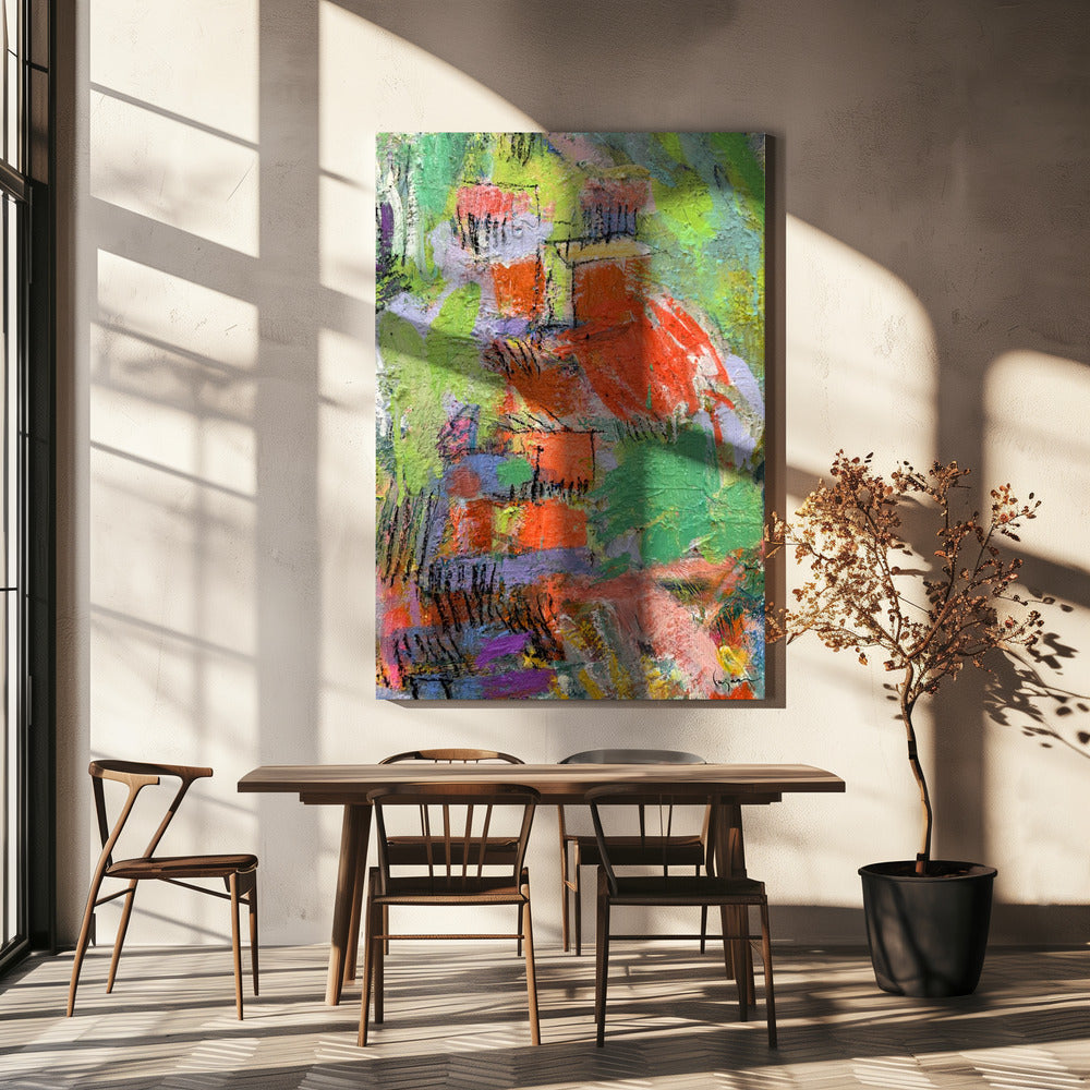 Enchanted Colorscape | Canvas