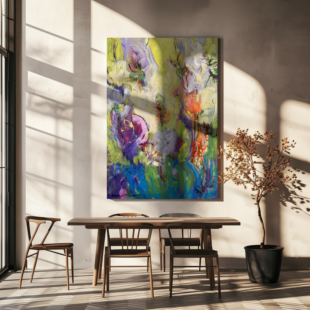 Abstract Blossom Dance | Canvas