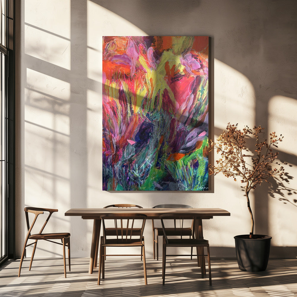 Vibrant Whirlwind | Canvas