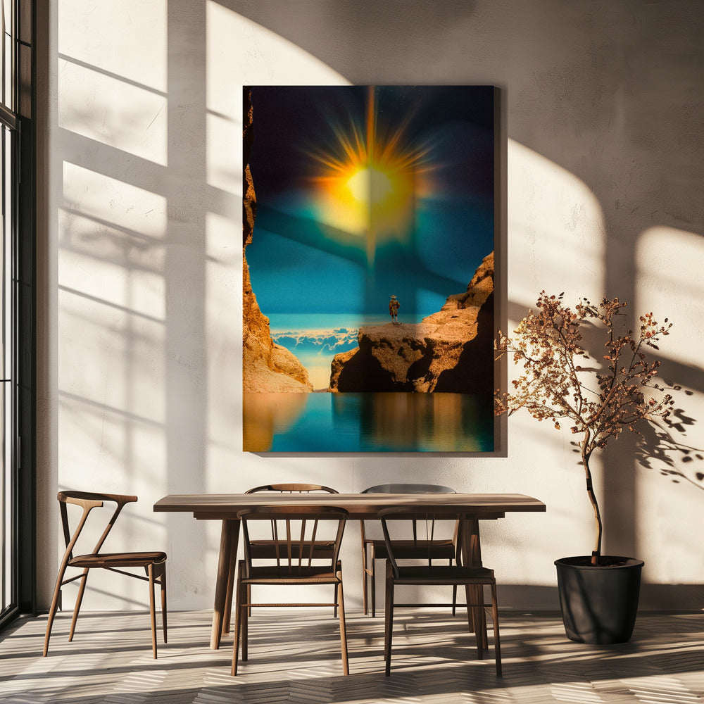 Voyager at the Edge of Light | Canvas