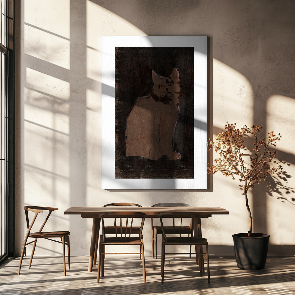 Purrfectly Mocha 3 | Canvas