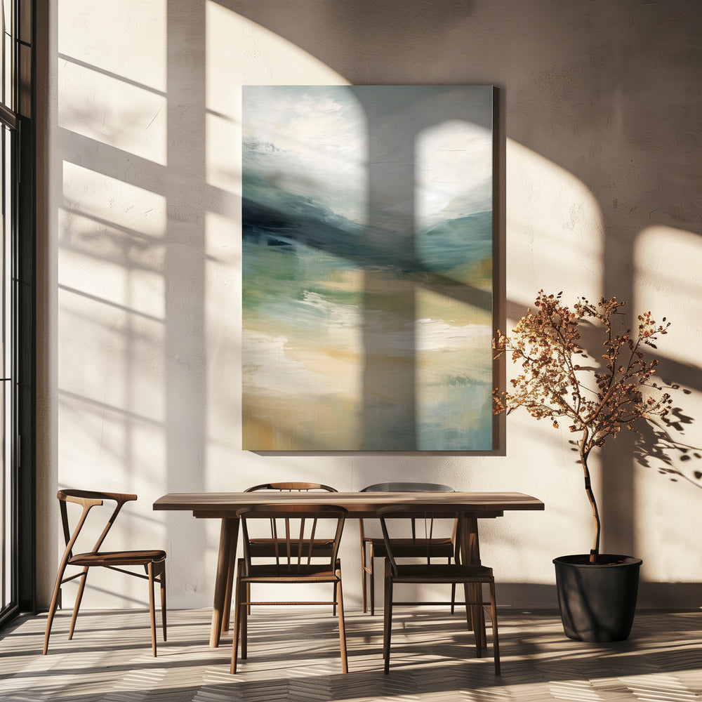 Misty Mountain Dreams | Canvas