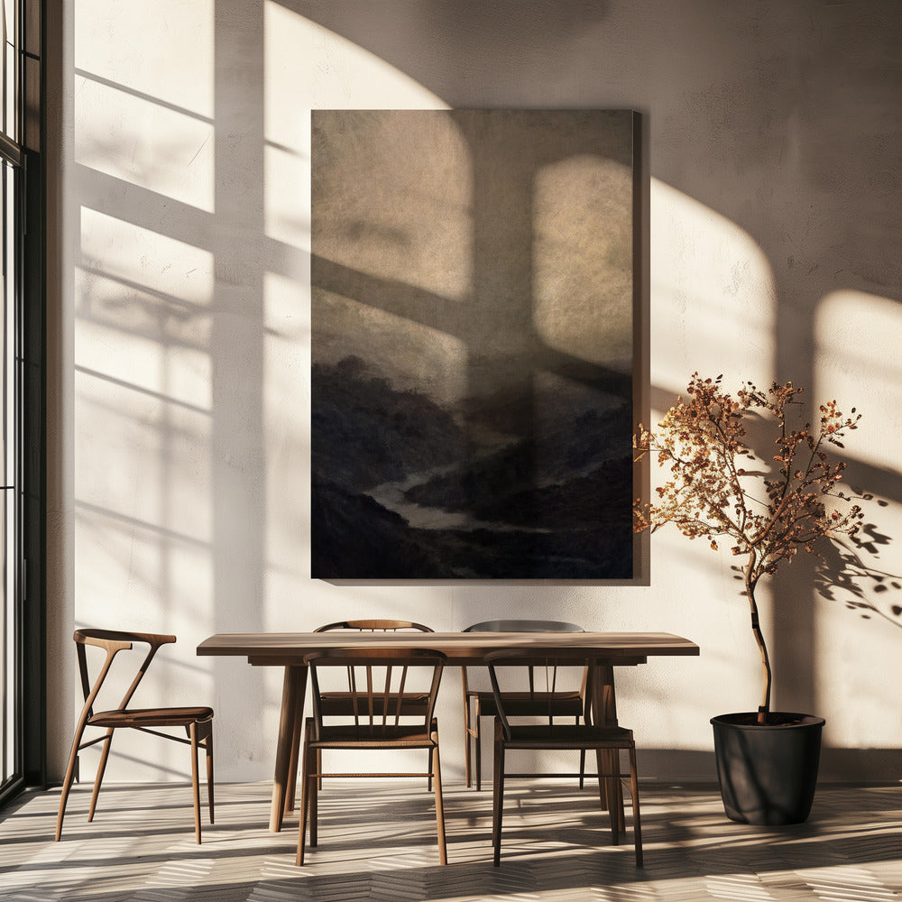 Highland River | Canvas