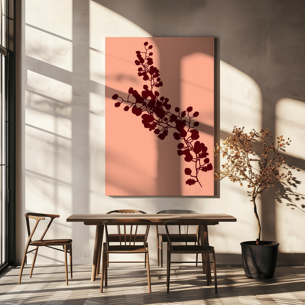Floral Silhouette 4 | Canvas