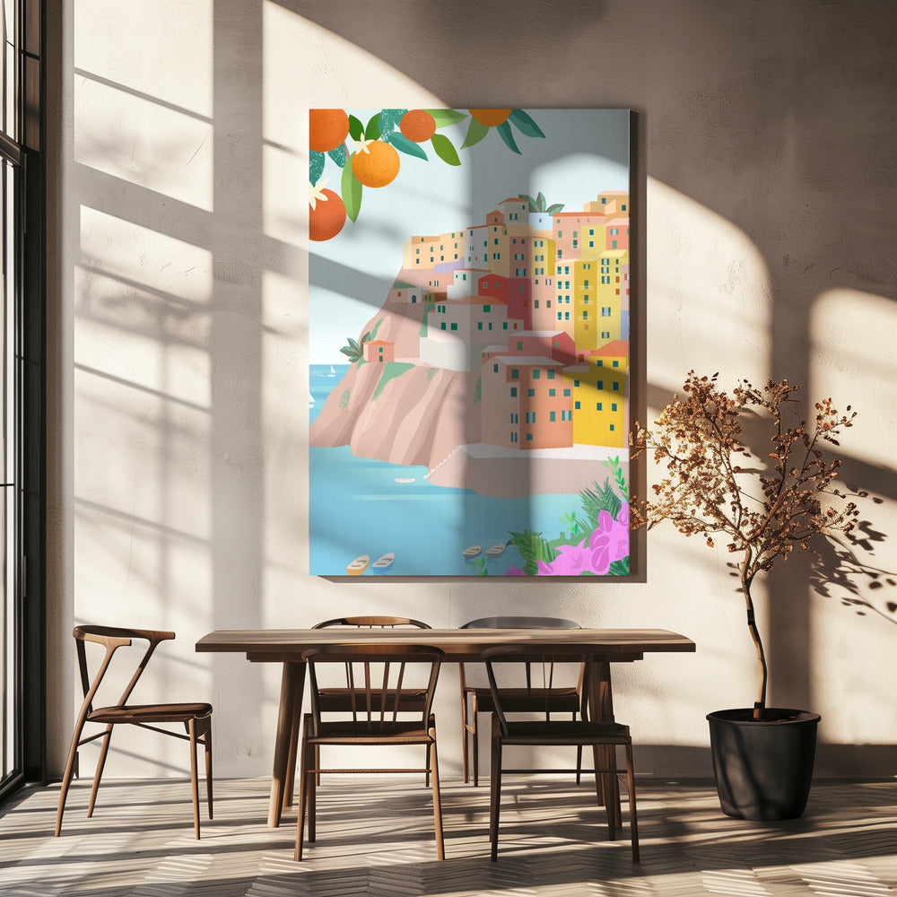 Cinque Terre, Italy | Canvas
