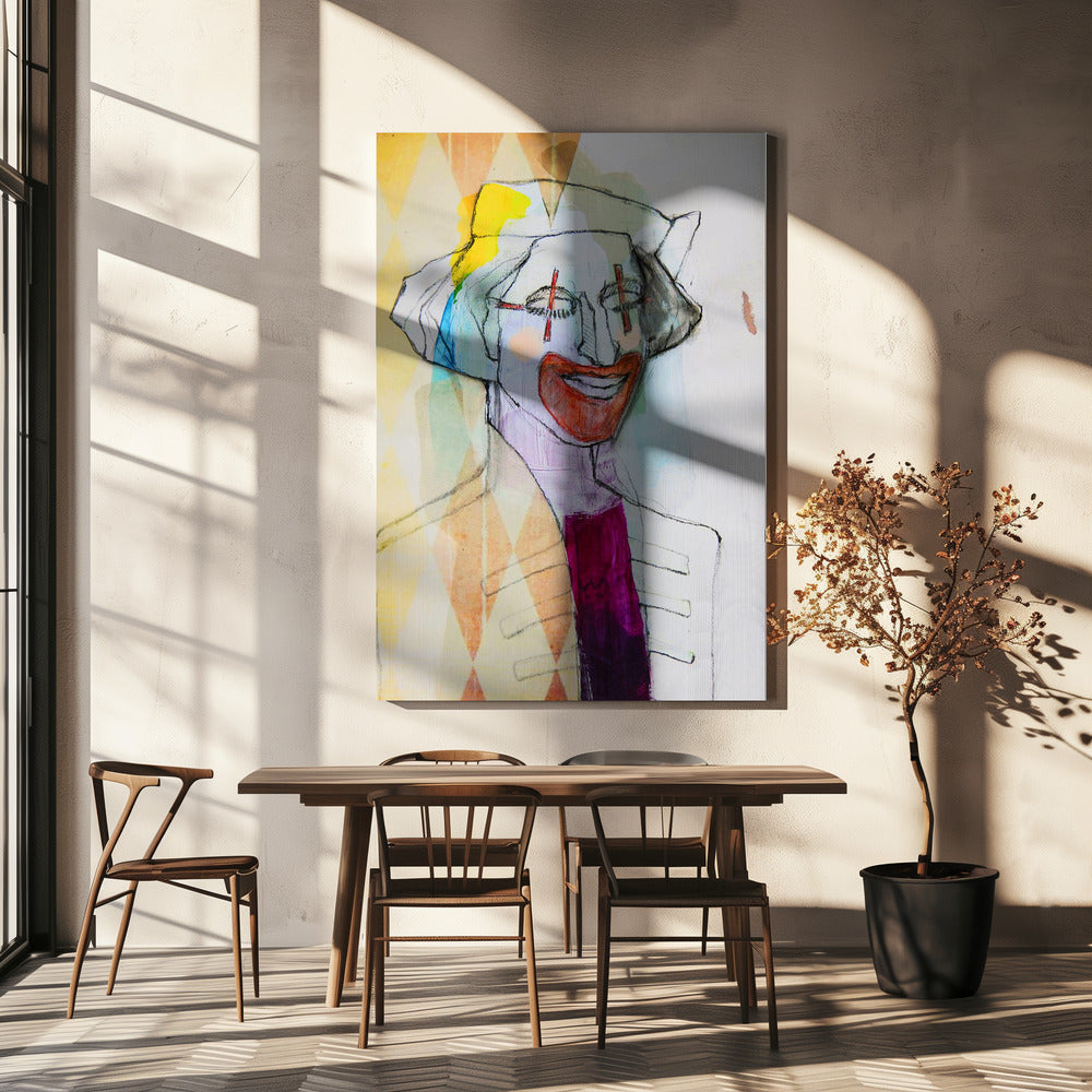 Circus Clown | Canvas