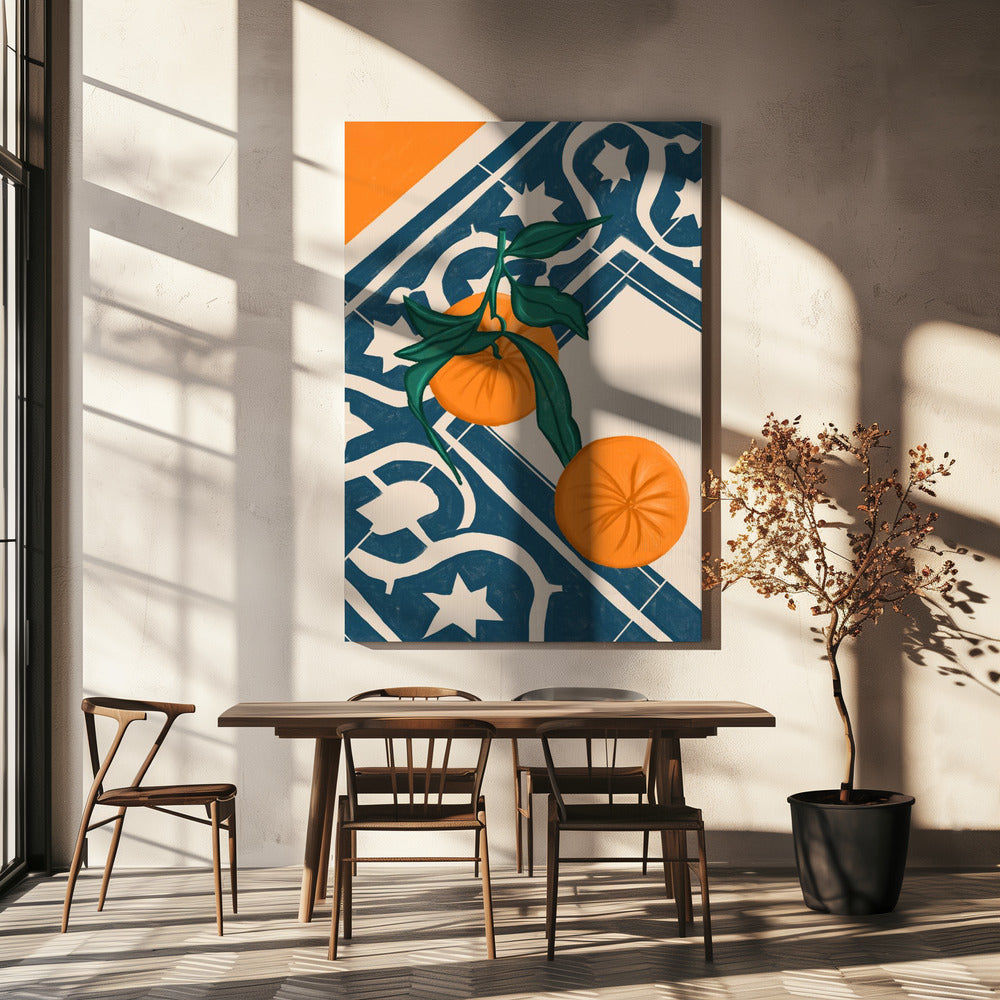 SUMMER MANDARINS | Canvas