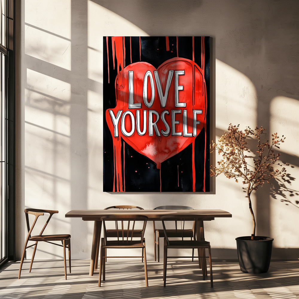 Love Yourself Poster | Canvas