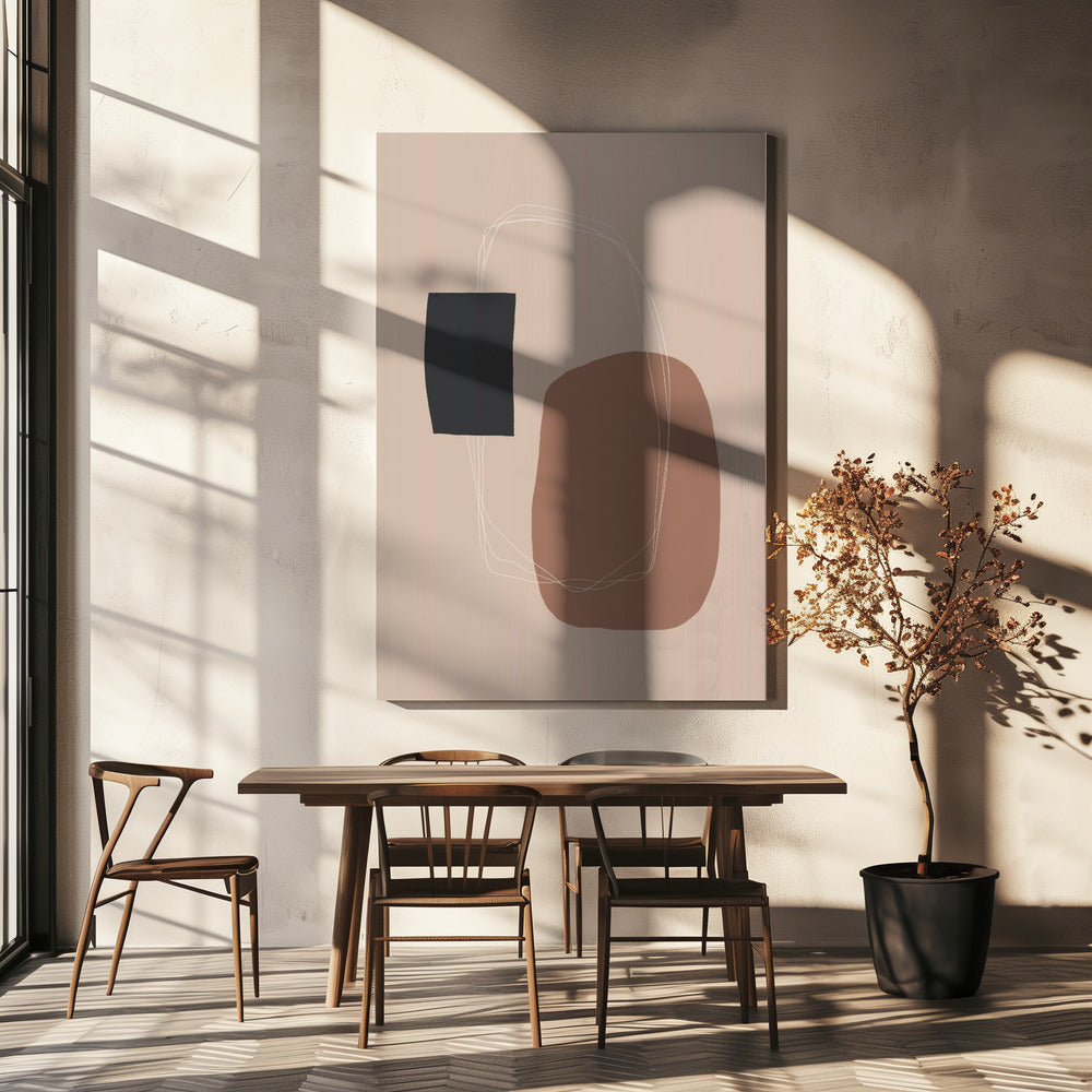 Minimalist Geometric Shapes | Canvas