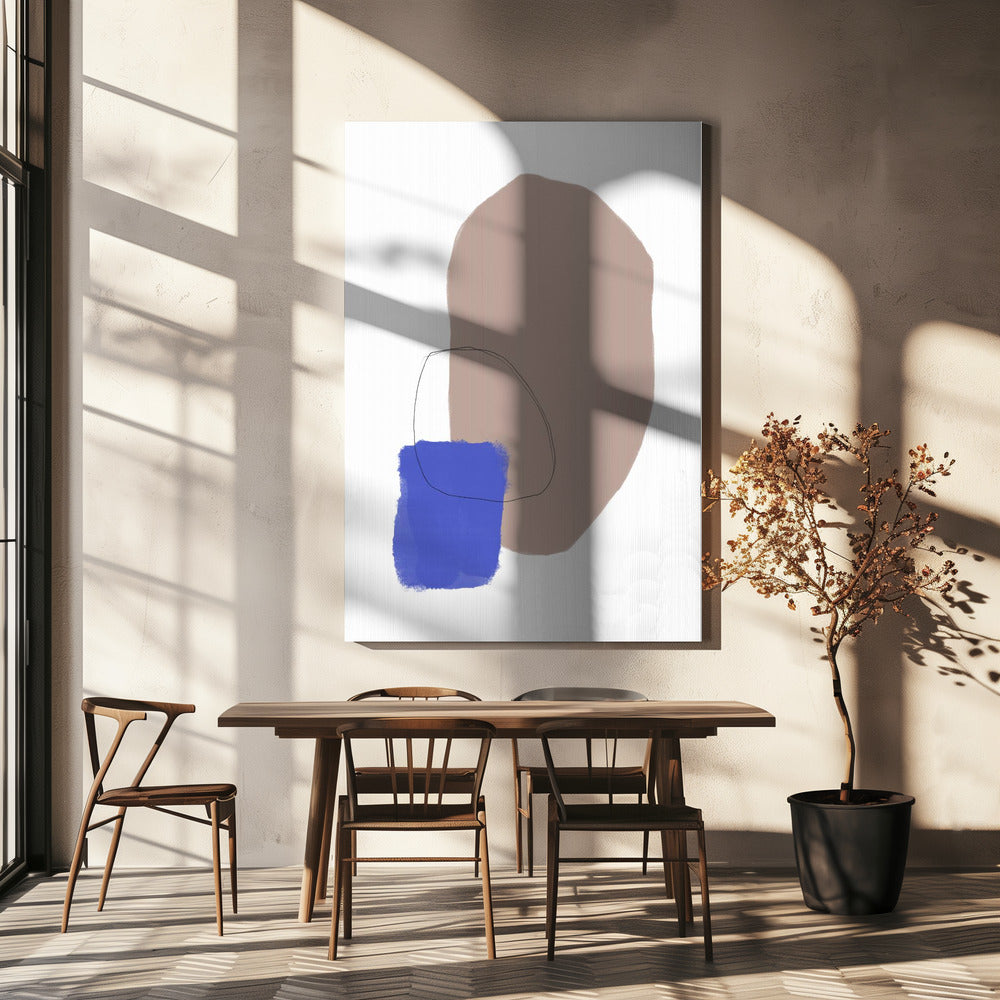 Organic Shapes And Earthy Tones | Canvas