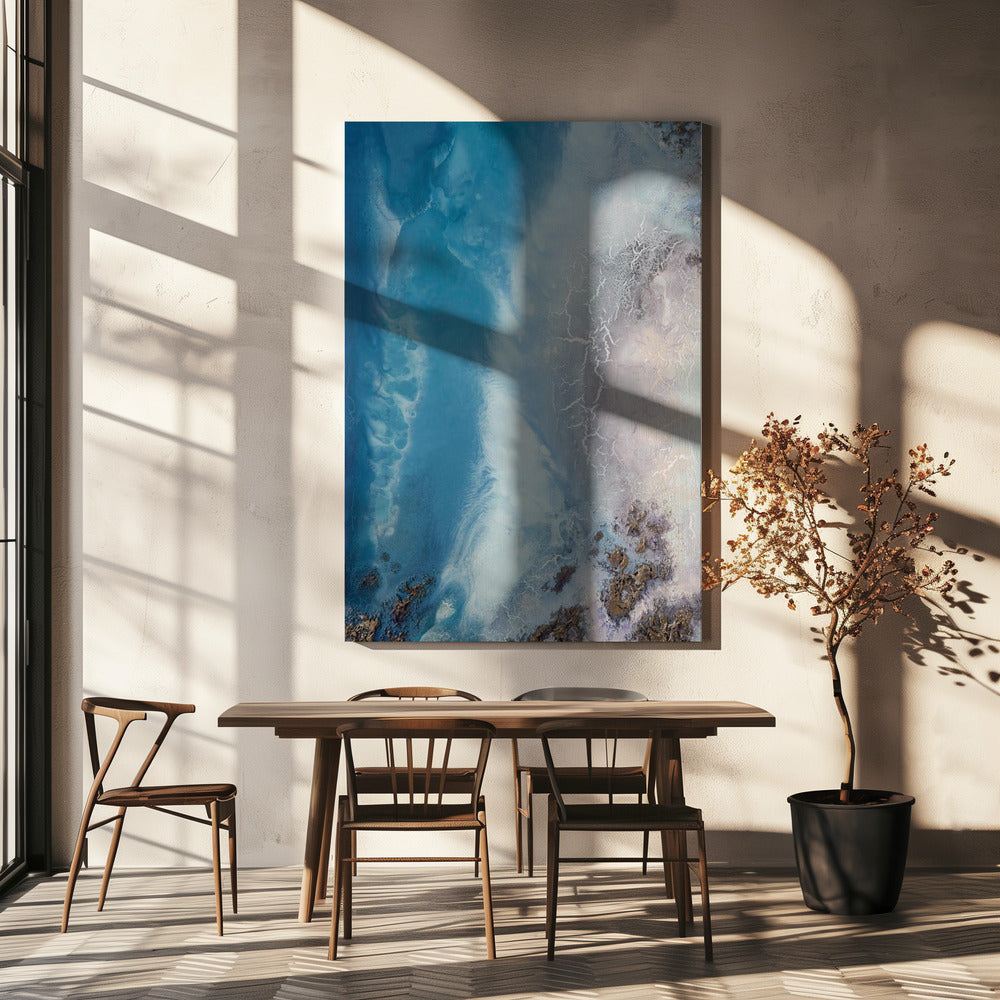 Aerial Beach  - Seaside Whispers 1 | Canvas