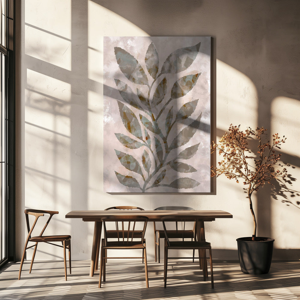 Abstract Leaves | Canvas