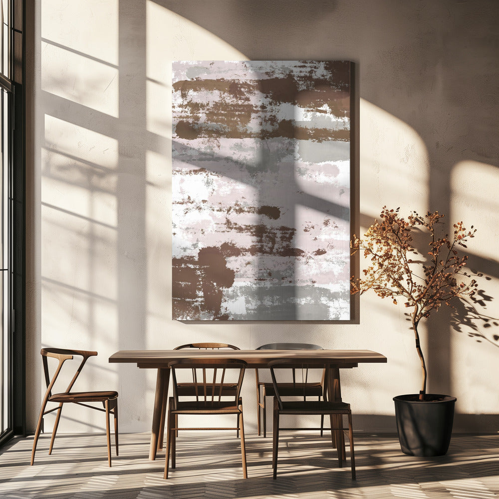 Abstract Mocha Paths | Canvas