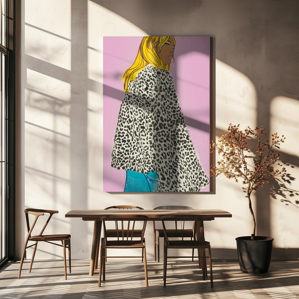 Jaguar Dots #2 | Canvas