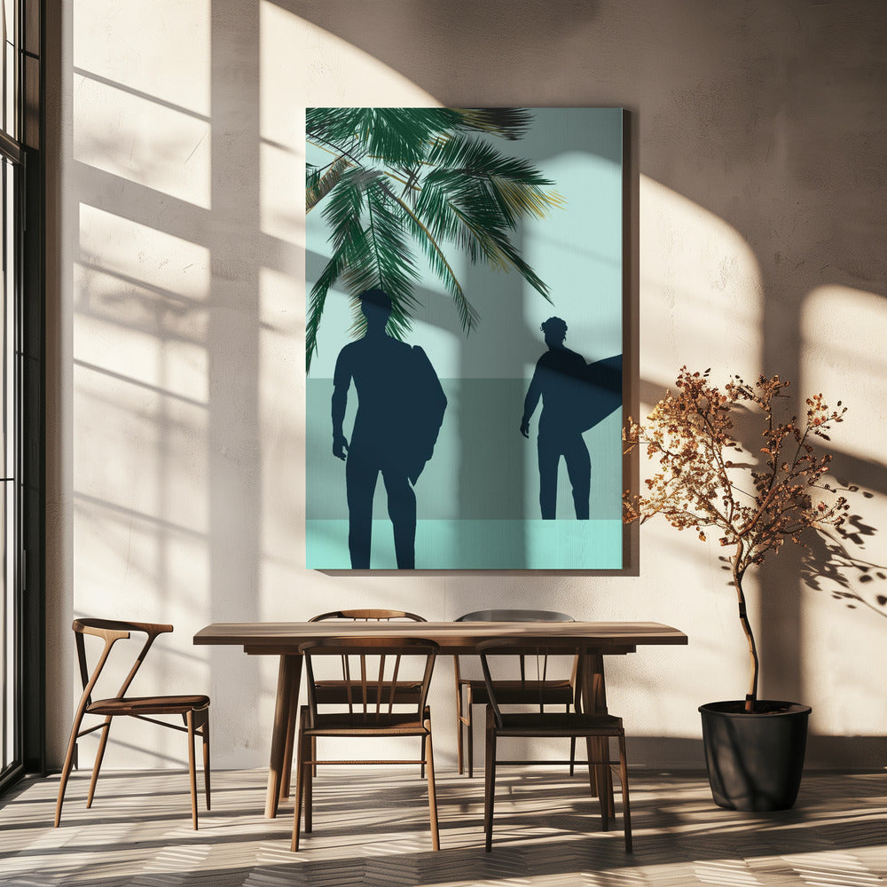 Surf Blue II | Canvas