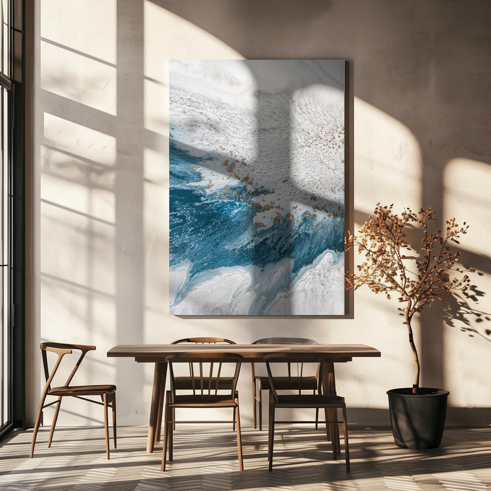 Tidal Shores - Dynamic ocean forms | Canvas