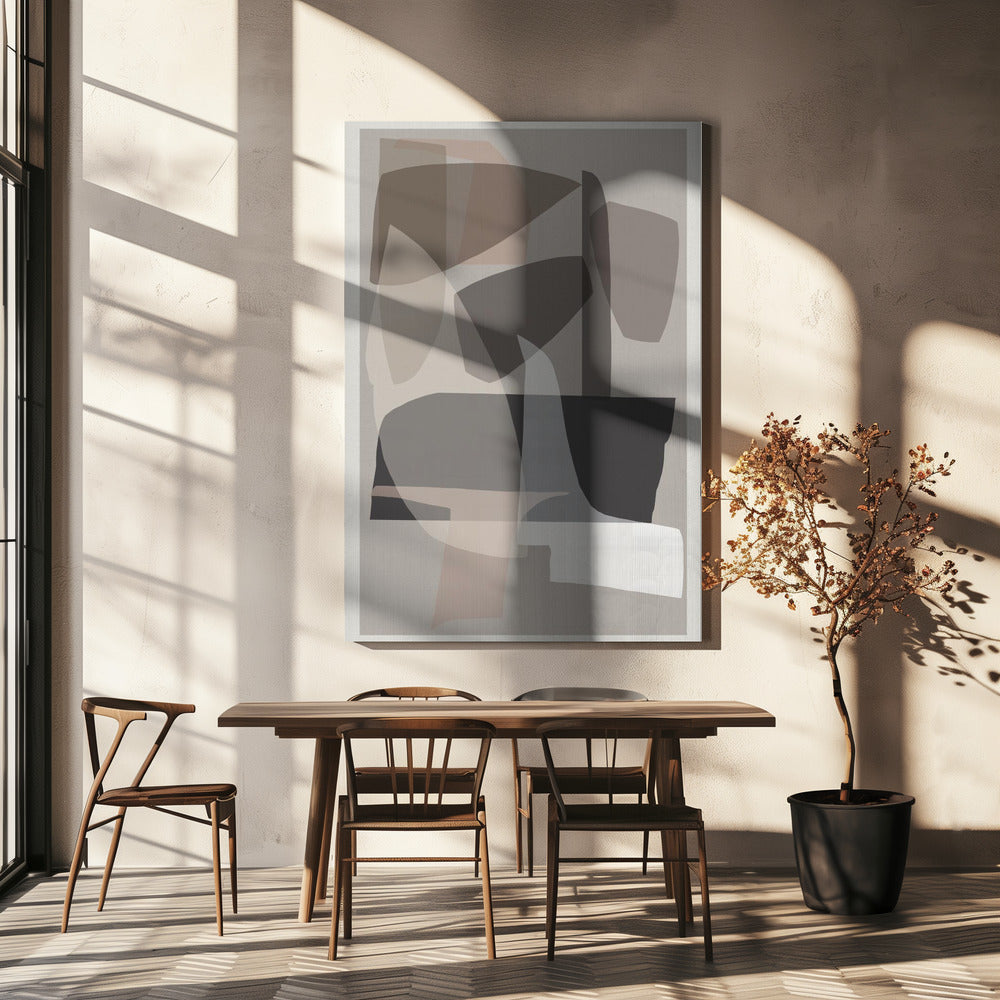 Neutral Shapes 2 | Canvas