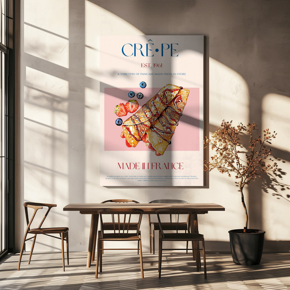 French Crepe Delight | Canvas