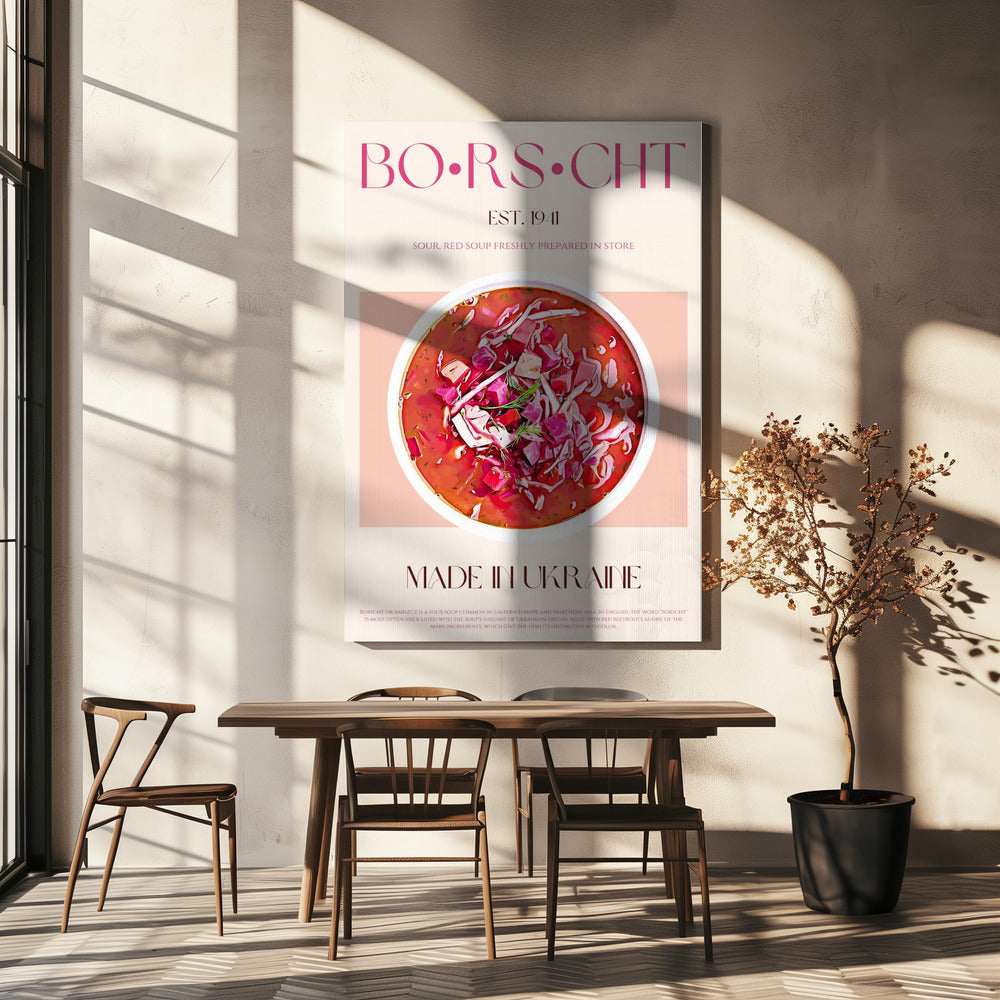 Ukrainian Borscht Bliss | Canvas