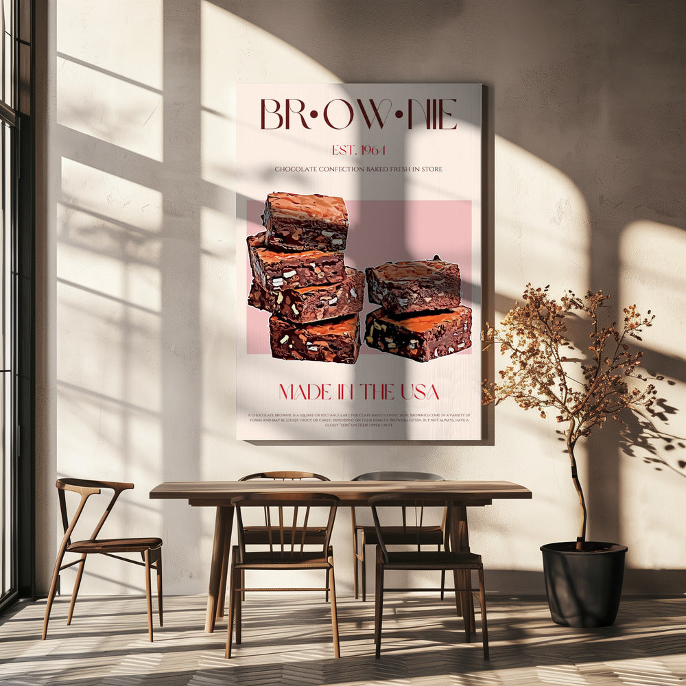 Choco Brownies Delight | Canvas