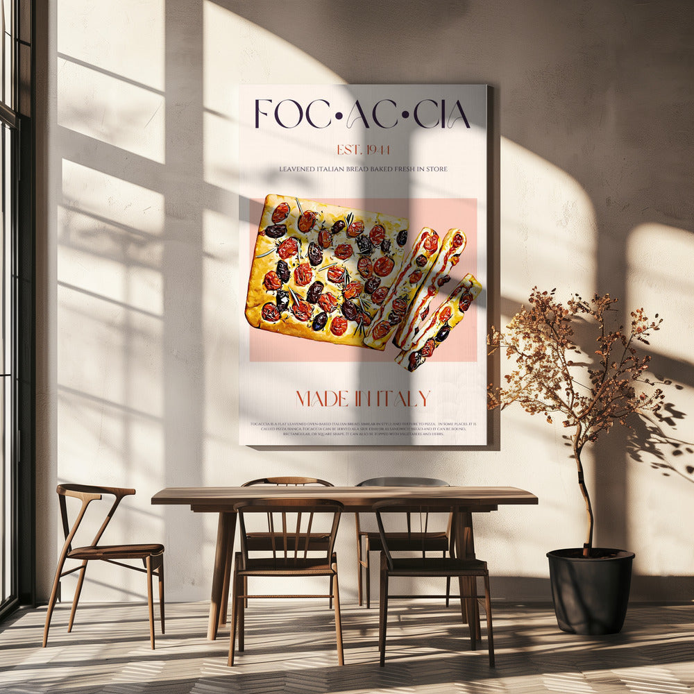 Italian Bread with Tomatoes and Olives | Canvas