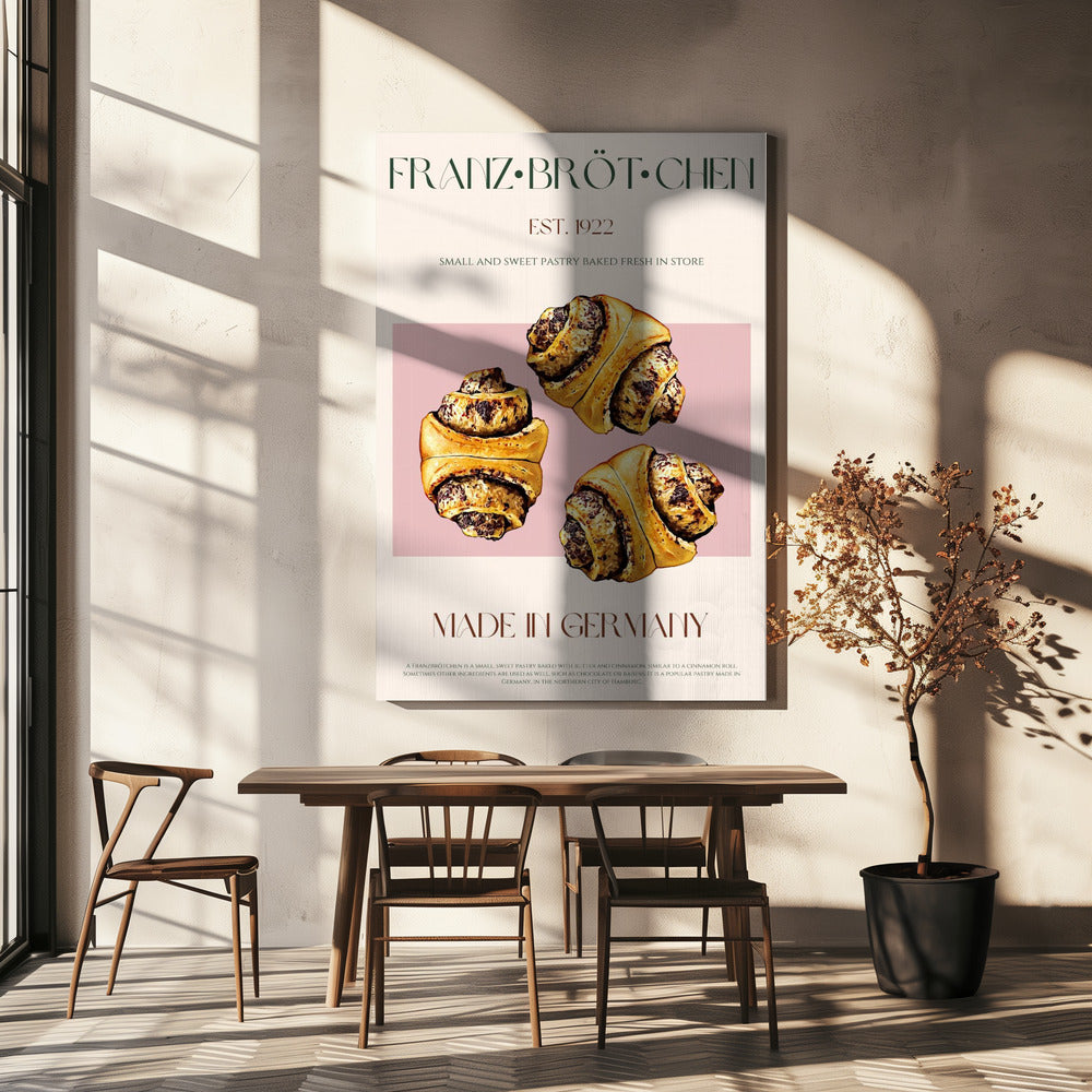 German Pastries Delight | Canvas