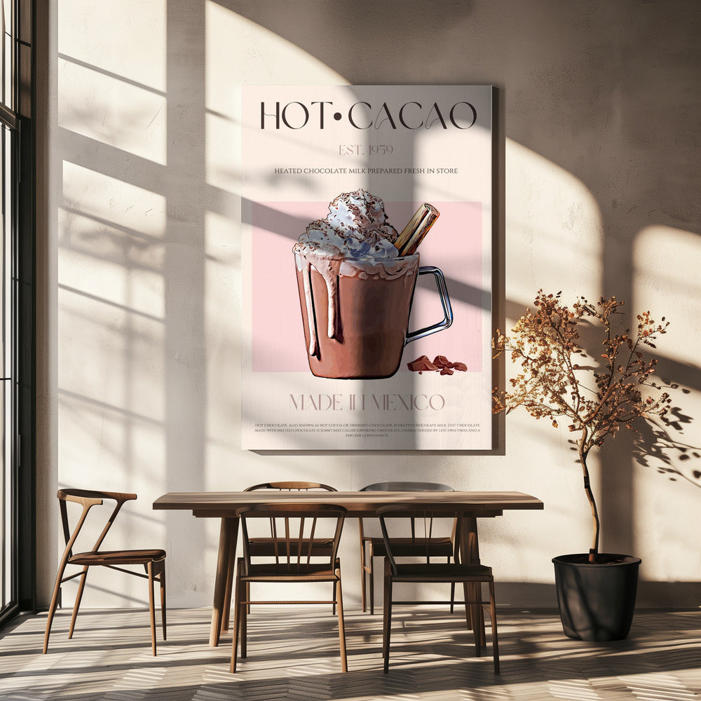 A Mug of Creamy Hot Cacao | Canvas