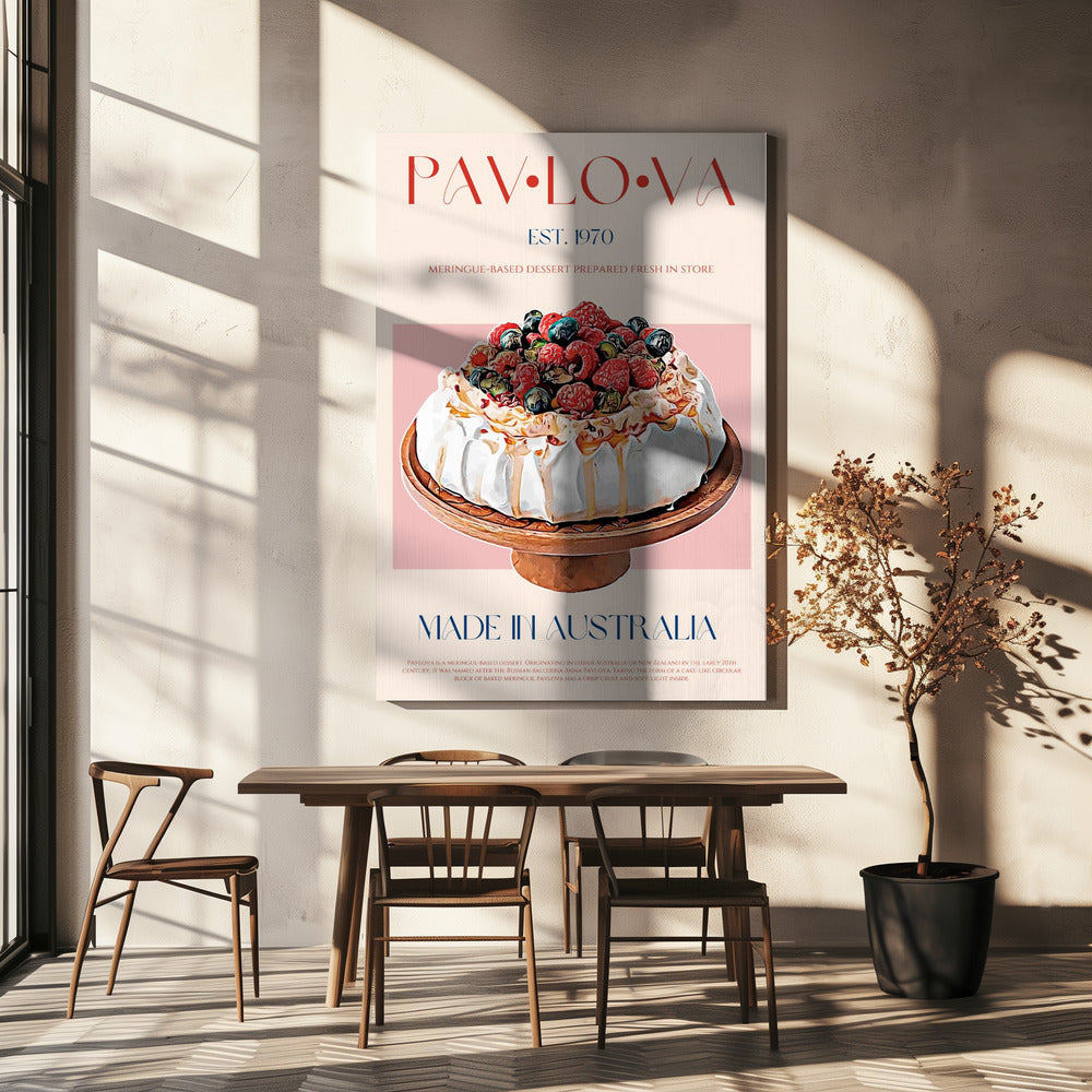 Berry Pavlova Delight | Canvas