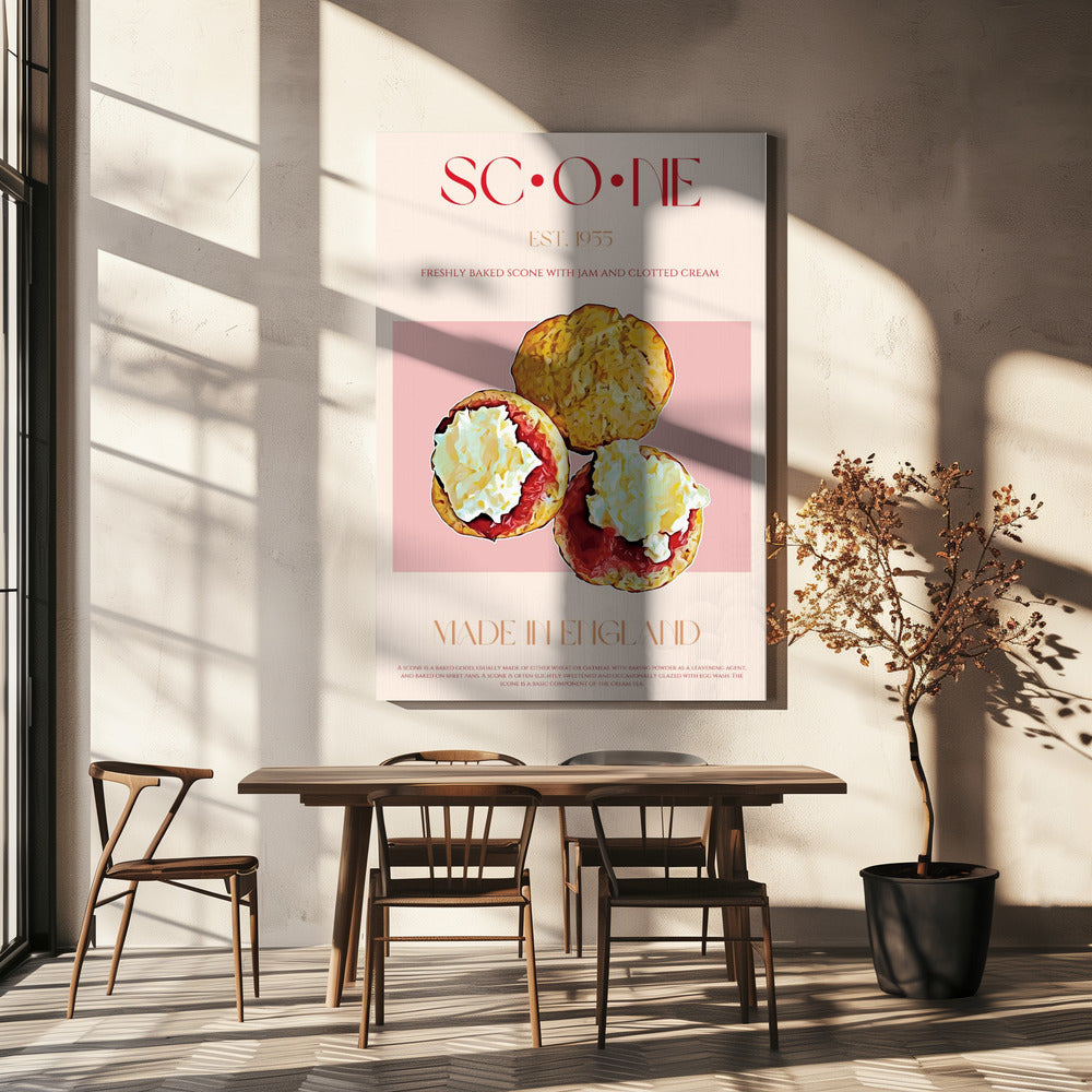 English Scone Delight | Canvas