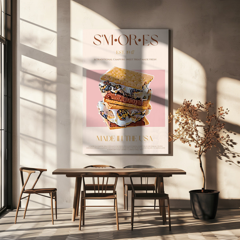 Sweet Campfire Delight | Canvas