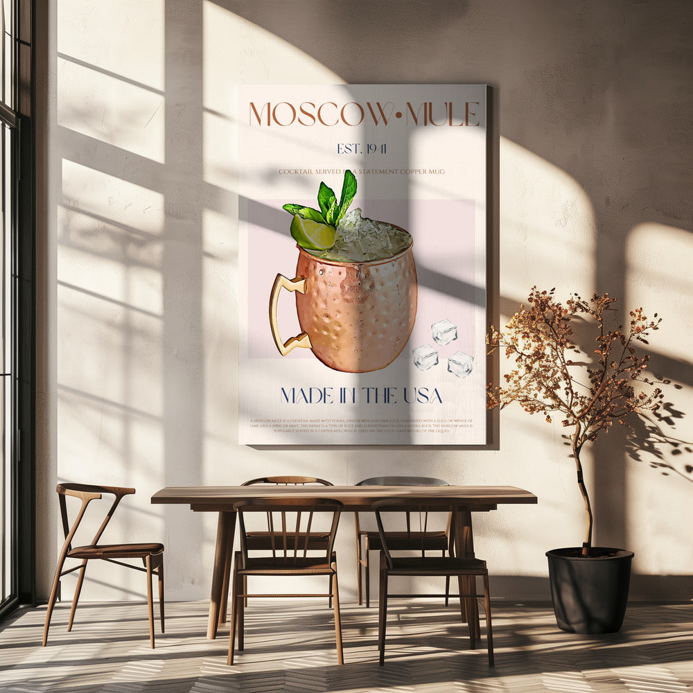 Moscow Mule Print | Canvas