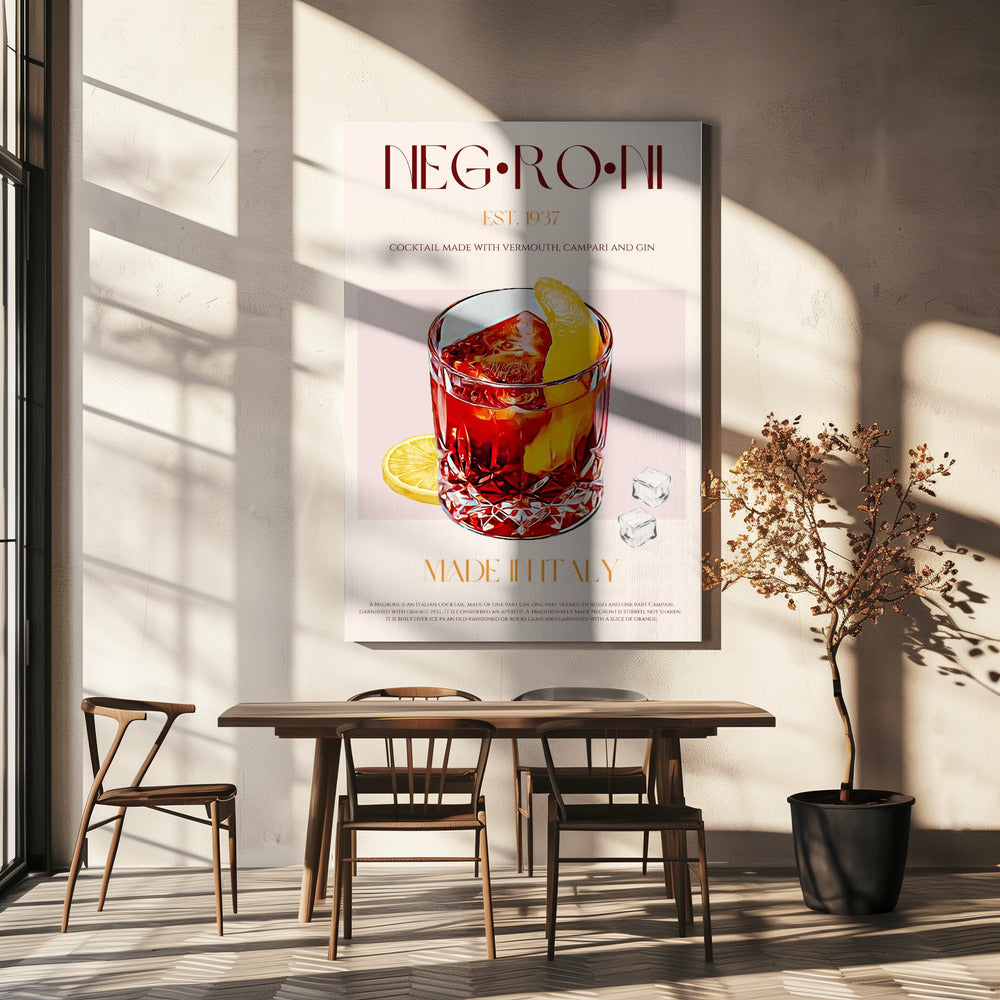 Negroni Delight | Canvas