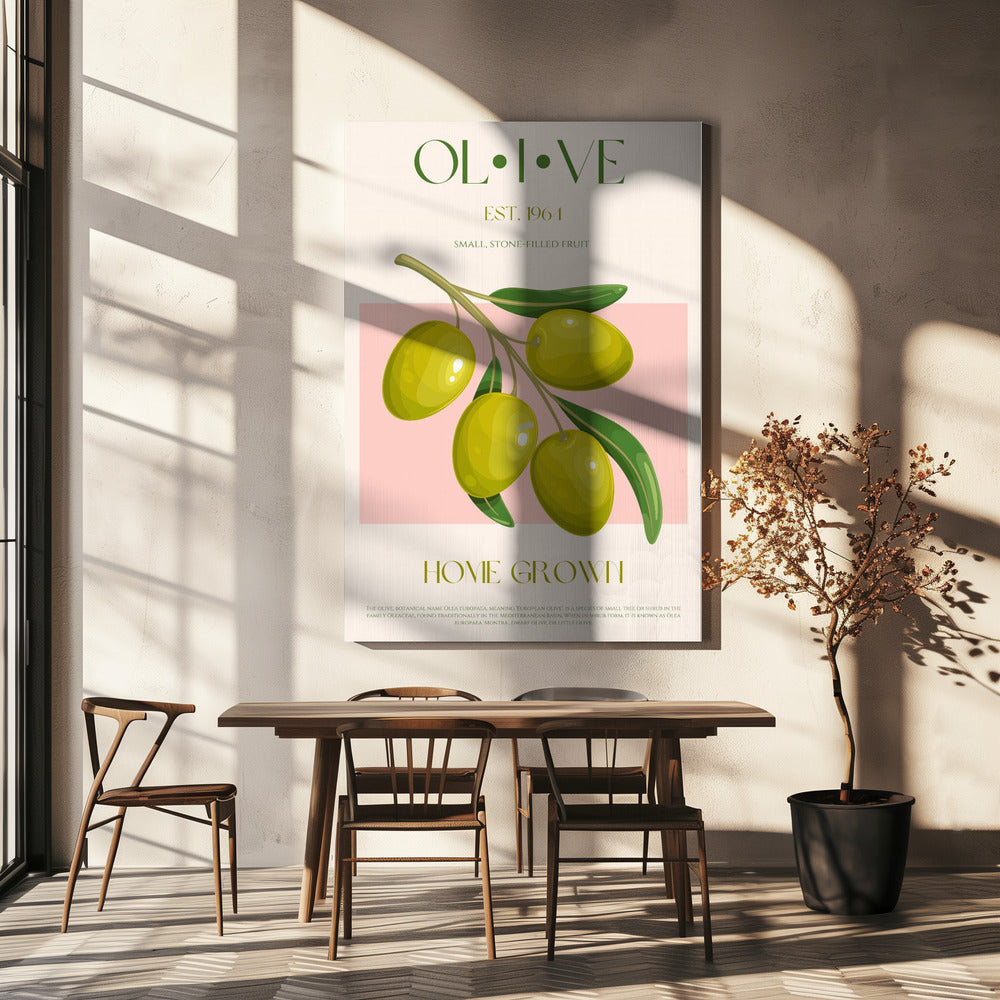 Golden Olives Essence | Canvas