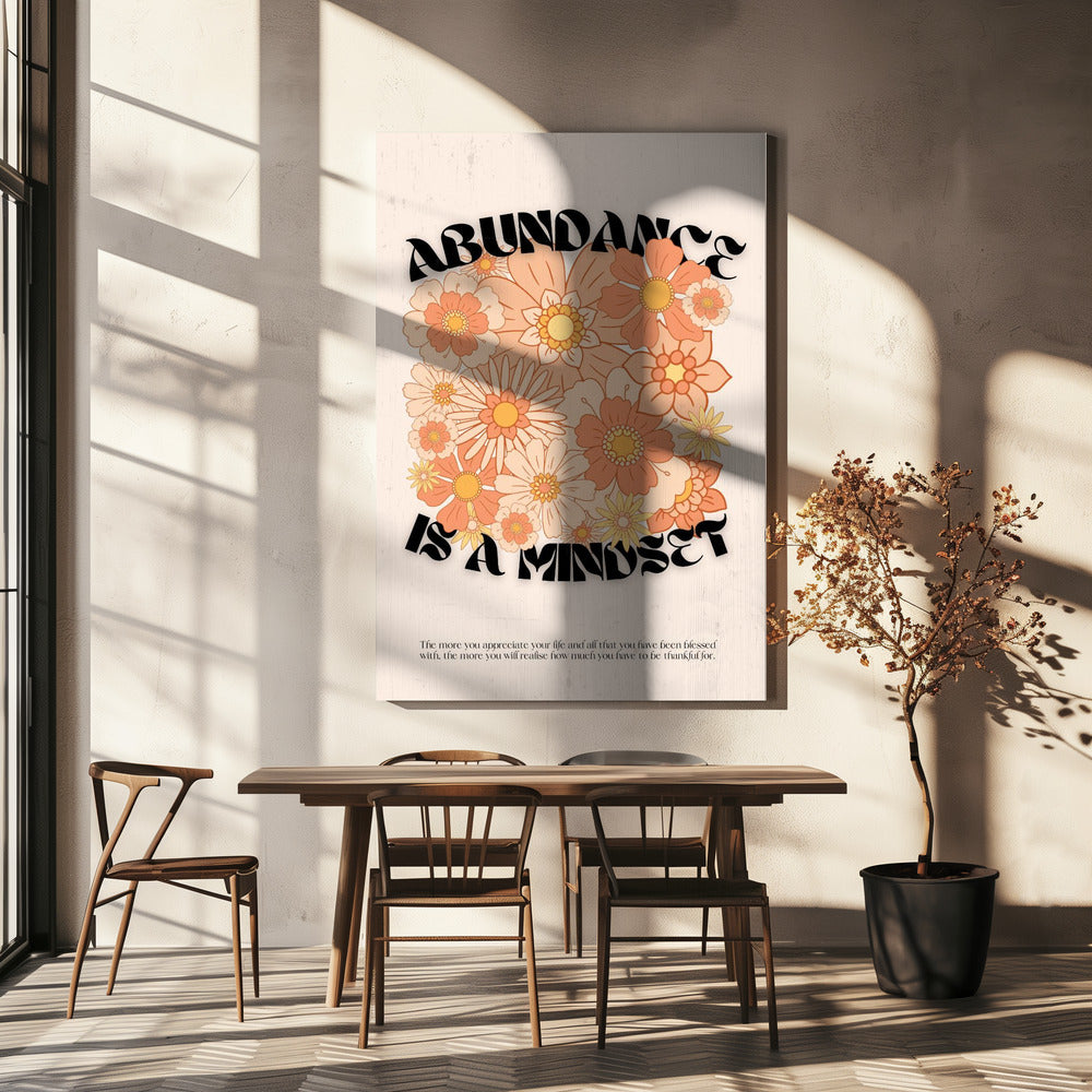 Floral Abundance Vibes | Canvas