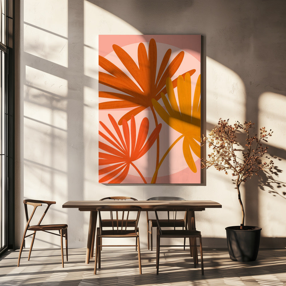 Autumn Palms | Canvas