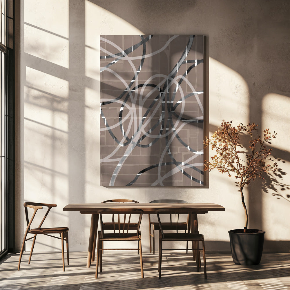 Snug Sand &amp; Shadow 1 | Canvas
