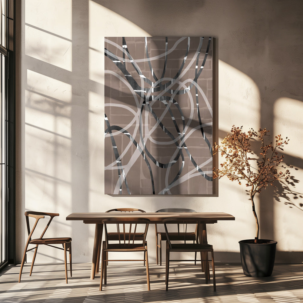 Snug Sand &amp; Shadow 3 | Canvas