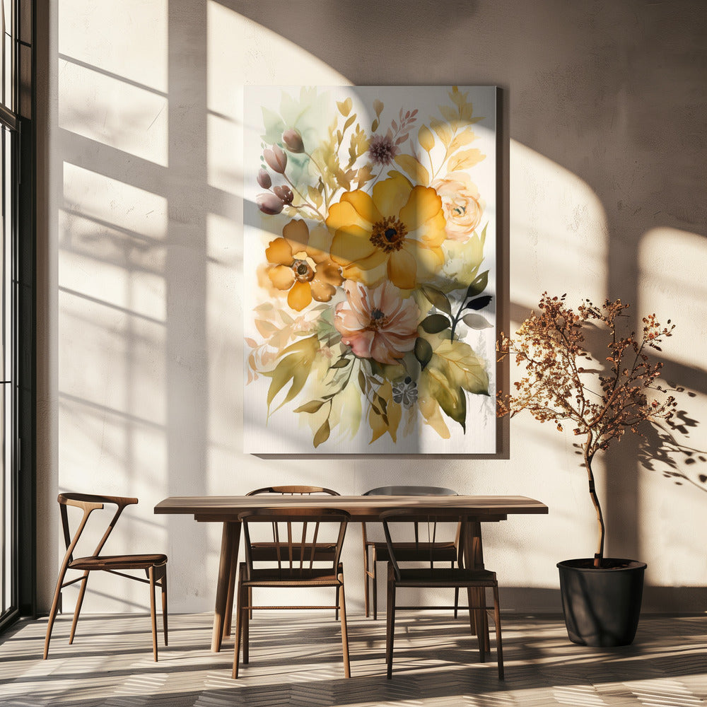 Summer Flowers No 5 | Canvas