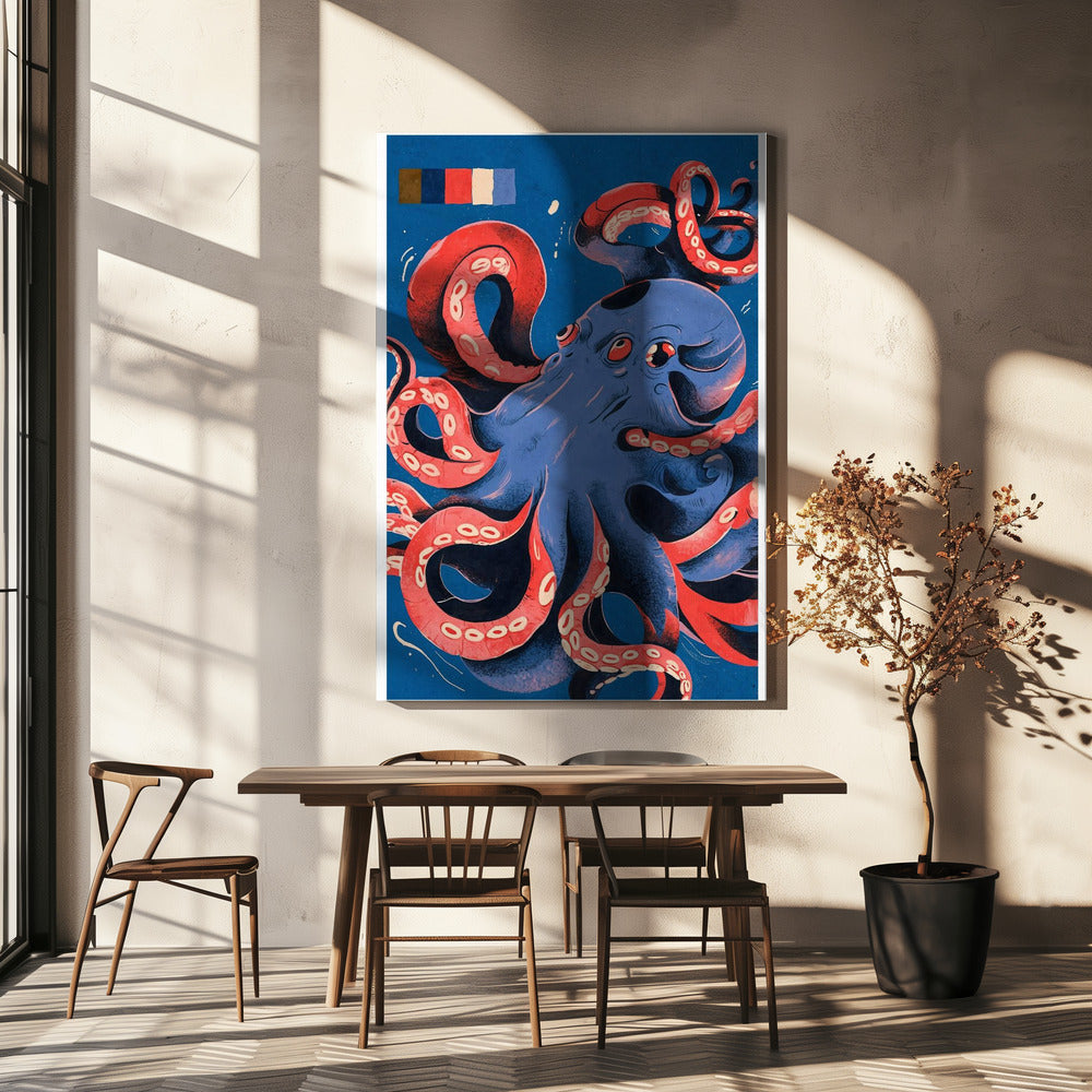 Tentacle Whirl | Canvas