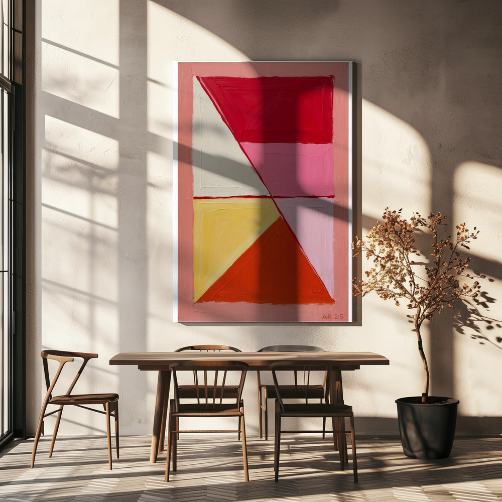 Geometric Warmth | Canvas