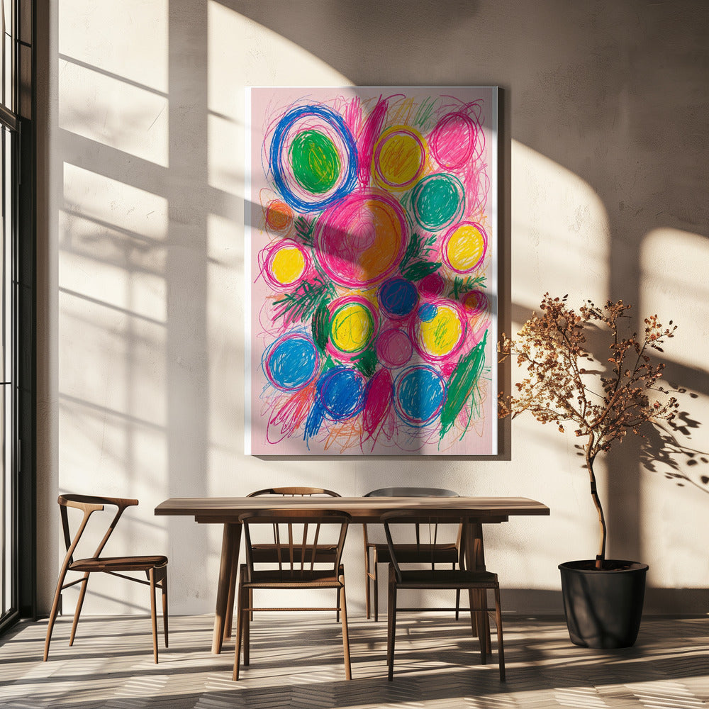 Vibrant Whirl | Canvas