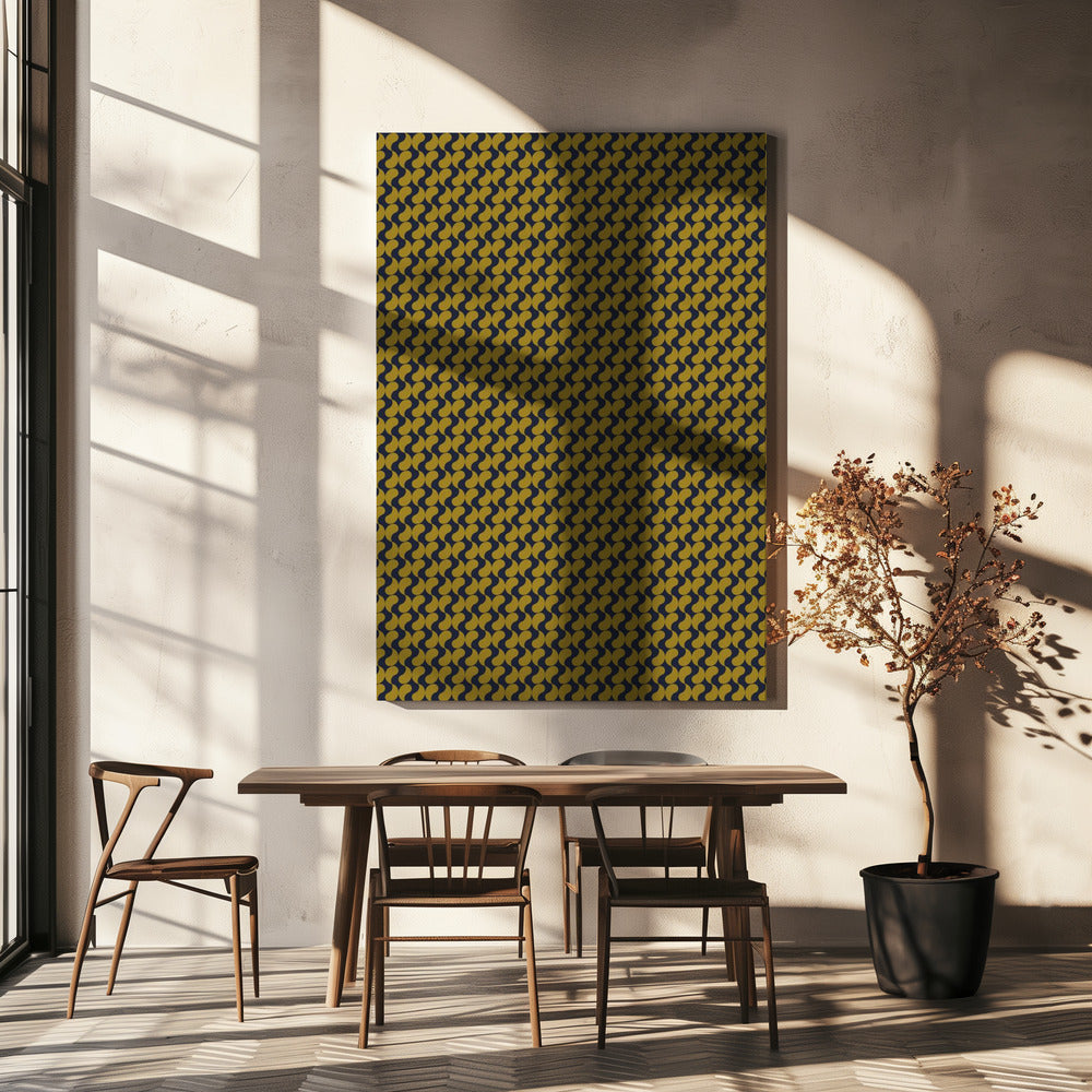 Gold geometry | Canvas