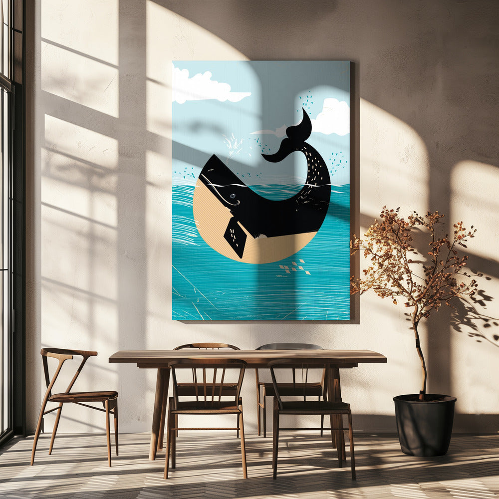 Whale | Canvas