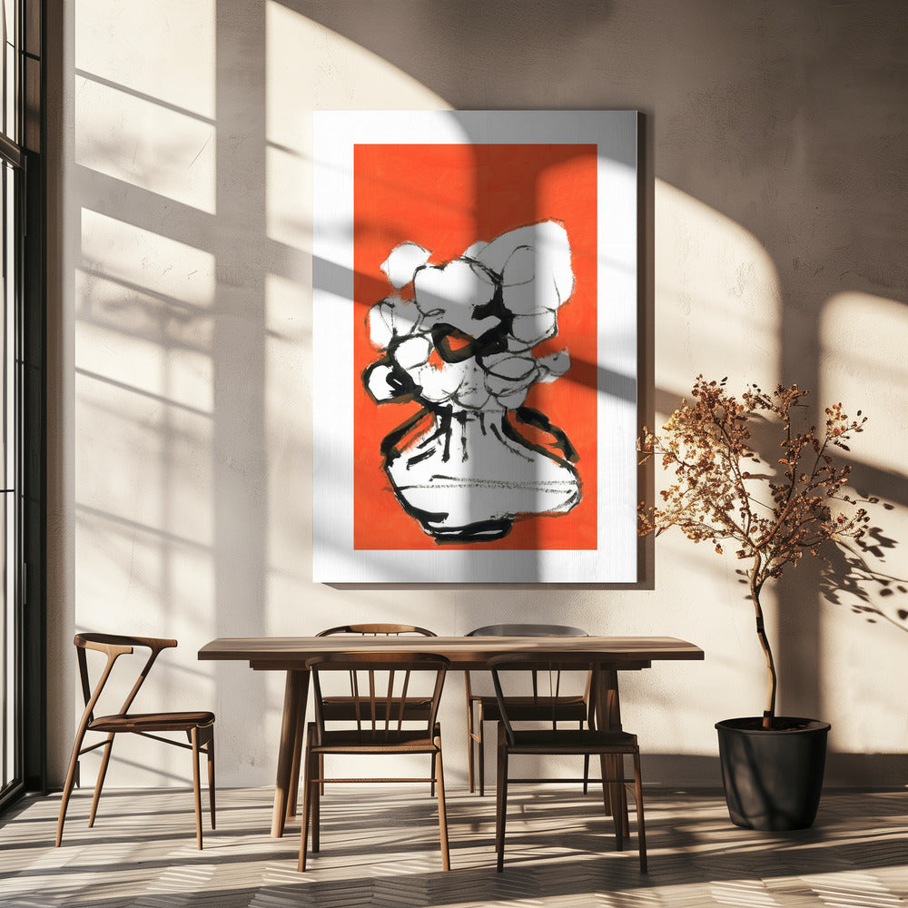 The Line of Plenty: Fruit Flower Bowl 2 | Canvas