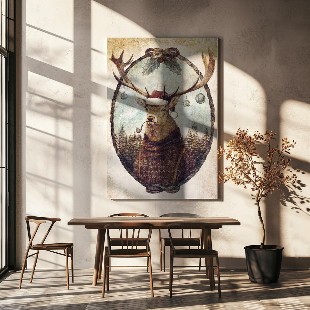 Thinking Wild Christmas | Canvas