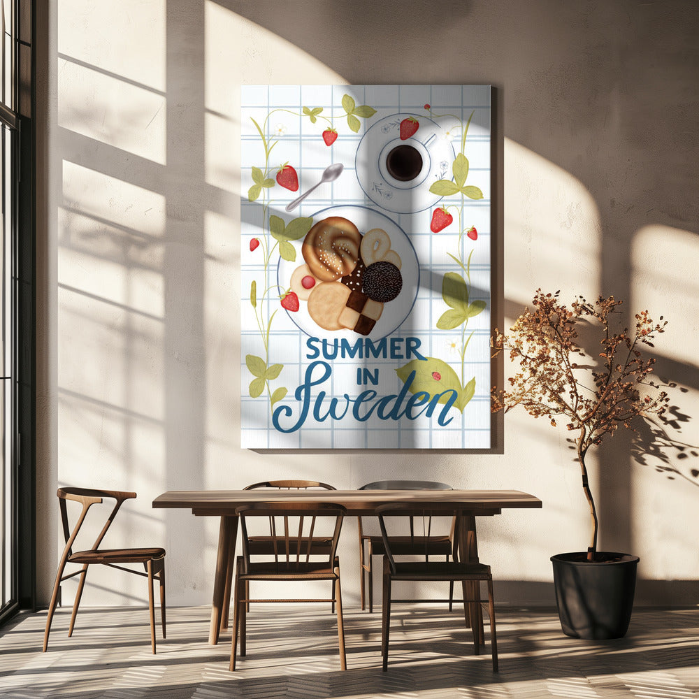 Summer in Sweden | Canvas