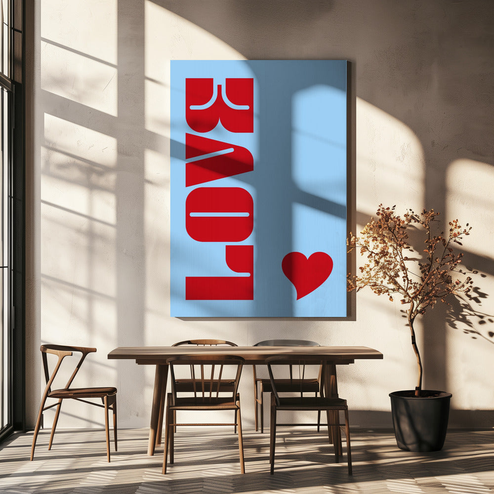 Vertical Affection | Canvas