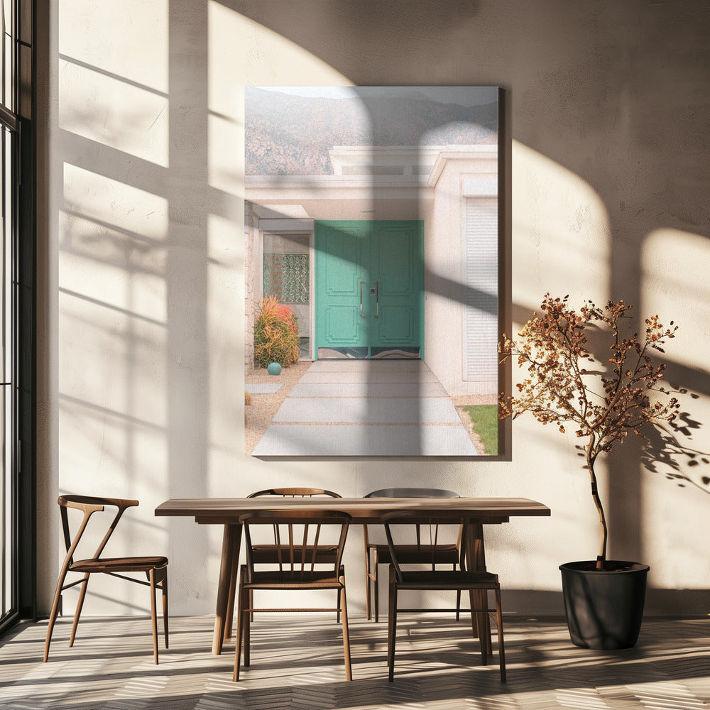 Turquoise Entryway | Canvas
