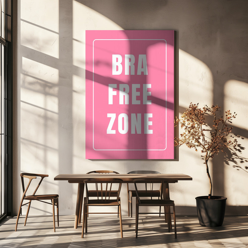 Freedom Zone Sign | Canvas